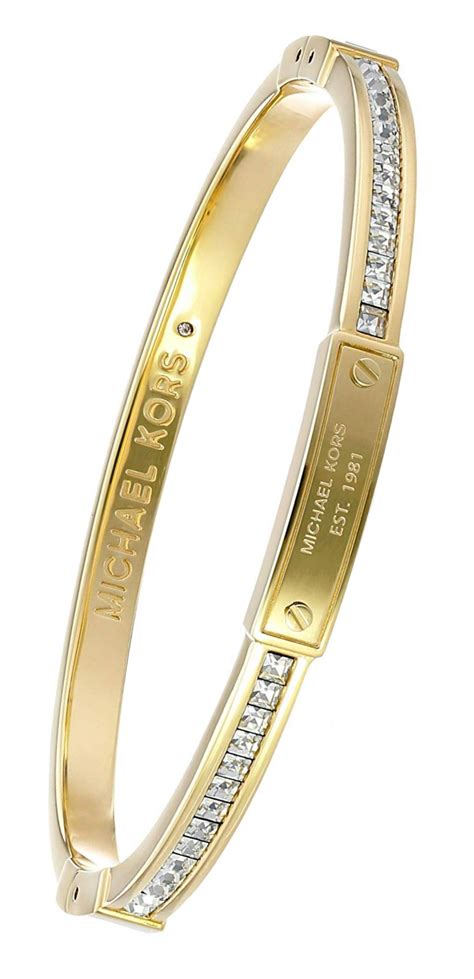 bangle bracelet michael kors|michael kors bracelet with diamonds.